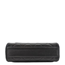 Load image into Gallery viewer, CHANEL Square CC Flap Vintage Quilted Leather Shoulder Bag Black
