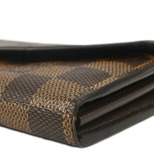 Load image into Gallery viewer, LOUIS VUITTON Sarah Damier Ebene Wallet Brown
