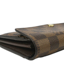 Load image into Gallery viewer, LOUIS VUITTON Sarah Damier Ebene Wallet Brown
