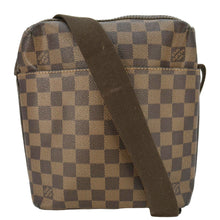 Load image into Gallery viewer, LOUIS VUITTON Trotteur Beaubourg PM Damier Ebene Crossbody Bag Brown
