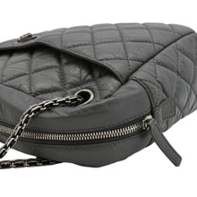 Load image into Gallery viewer, CHANEL Reissue Large Quilted Leather Camera Shoulder Bag Grey right corner
