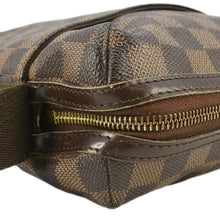 Load image into Gallery viewer, LOUIS VUITTON Trotteur Beaubourg PM Damier Ebene Crossbody Bag Brown
