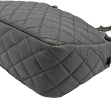 Load image into Gallery viewer, CHANEL Reissue Large Quilted Leather Camera Shoulder Bag Grey
