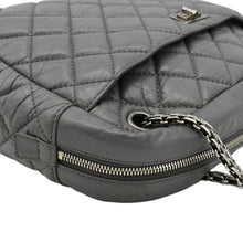 Load image into Gallery viewer, CHANEL Reissue Large Quilted Leather Camera Shoulder Bag Grey
