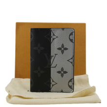 Load image into Gallery viewer, LOUIS VUITTON Split Monogram Eclipse Canvas Pocket Organizer Black
