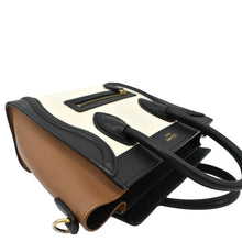 Load image into Gallery viewer, CELINE Nano Luggage Leather Shoulder Bag Tricolor
