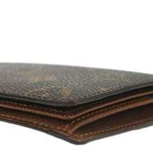 Load image into Gallery viewer, LOUIS VUITTON Monogram Canvas Bi-Fold Card Case Brown
