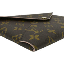 Load image into Gallery viewer, LOUIS VUITTON Kirigami Pochette Large Monogram Canvas Clutch Rose Ballerine
