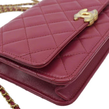 Load image into Gallery viewer, CHANEL CC Mini Flap Quilted Leather Shoulder Bag Magenta
