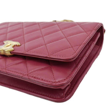 Load image into Gallery viewer, CHANEL CC Mini Flap Quilted Leather Shoulder Bag Magenta
