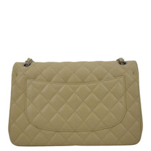 Load image into Gallery viewer, CHANEL Classic Jumbo Double Flap Quilted Leather Shoulder Bag Beige
