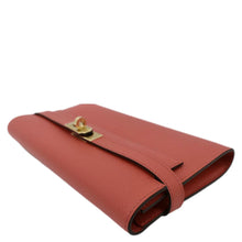 Load image into Gallery viewer, HERMES Kelly Epsom Leather Wallet Flamingo
