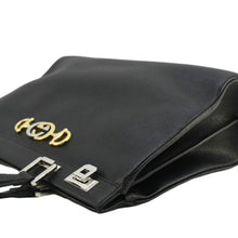 Load image into Gallery viewer, GUCCI Zumi Medium Leather Top Handle Shoulder Bag Black 564714
