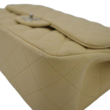 Load image into Gallery viewer, CHANEL Classic Jumbo Double Flap Quilted Leather Shoulder Bag Beige
