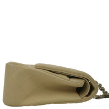 Load image into Gallery viewer, CHANEL Classic Jumbo Double Flap Quilted Leather Shoulder Bag Beige
