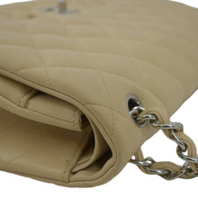 Load image into Gallery viewer, CHANEL Classic Jumbo Double Flap Quilted Leather Shoulder Bag Beige
