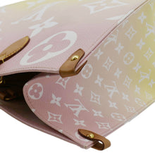 Load image into Gallery viewer, LOUIS VUITTON Monogram Tote Bag Pink upper right corner  look 
