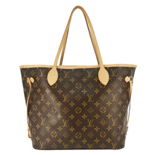 Load image into Gallery viewer, LOUIS VUITTON Neverfull MM Monogram Canvas Tote Bag Brown
