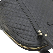 Load image into Gallery viewer, GUCCI Dome Convertible Leather Crossbody Bag Black 449654
