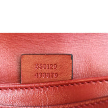 Load image into Gallery viewer, Gucci Arli Small Leather Shoulder Bag in Red - Serial Number
