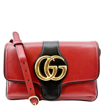 Load image into Gallery viewer, GUCCI Arli Small Leather Shoulder Bag Red 550129
