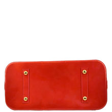 Load image into Gallery viewer, LOUIS VUITTON Alma GM Monogram Vernis Leather Satchel Bag Red
