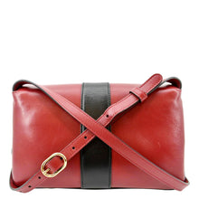 Load image into Gallery viewer, GUCCI Arli Small Leather Shoulder Bag Red 550129
