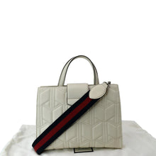 Load image into Gallery viewer, GUCCI Medium Dionysus Leather Tote Bag Ivory 444073
