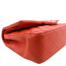 Load image into Gallery viewer, CHANEL Classic Double Flap Medium Leather Shoulder Bag Red
