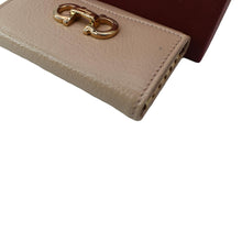 Load image into Gallery viewer, SALVATORE FERRAGAMO Leather Key Holder Beige
