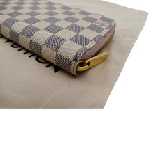 Load image into Gallery viewer, LOUIS VUITTON Zip Around Damier Azur Wallet White
