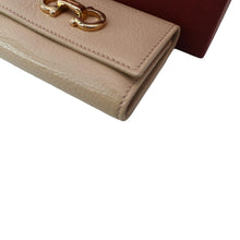 Load image into Gallery viewer, SALVATORE FERRAGAMO Leather Key Holder Beige
