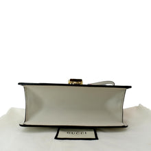 Load image into Gallery viewer, GUCCI Sylvie Mini Leather Top Handle Crossbody Bag White 470270
