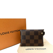 Load image into Gallery viewer, LOUIS VUITTON Kirigami Pochette Damier Ebene Clutch Brown
