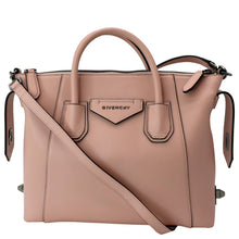 Load image into Gallery viewer, GIVENCHY Soft Medium Antigona Smooth Leather Crossbody Bag Light Pink
