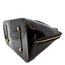 Load image into Gallery viewer, LOUIS VUITTON Alma GM Monogram Vernis Leather Satchel Bag Amarante
