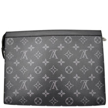 Load image into Gallery viewer, LOUIS VUITTON Voyage MM Monogram Eclipse Pochette Bag Black
