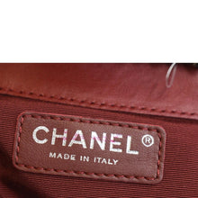 Load image into Gallery viewer, CHANEL Paris Dallas Drawstring Fringe Leather Shoulder Bag Red
