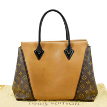 Load image into Gallery viewer, LOUIS VUITTON W PM Monogram Cuir Orfevre Tote Bag Safran
