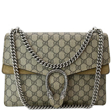 Load image into Gallery viewer, GUCCI Dionysus Medium GG Supreme Monogram Shoulder Bag Beige 403348
