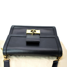 Load image into Gallery viewer, LOUIS VUITTON Dauphine MM Smooth Leather Shoulder Bag Black
