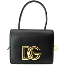 Load image into Gallery viewer, DOLCE &amp; GABBANA Mini Leather Belt Bag Black
