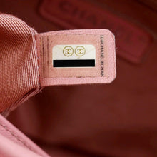 Load image into Gallery viewer, CHANEL Gabrielle Medium Aged Calfskin Leather Shoulder Bag Pink
