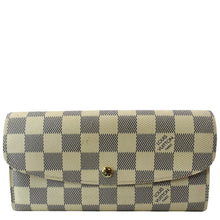 Load image into Gallery viewer, LOUIS VUITTON Emilie Damier Azur Wallet White
