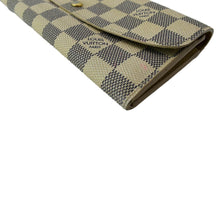 Load image into Gallery viewer, LOUIS VUITTON Emilie Damier Azur Wallet White
