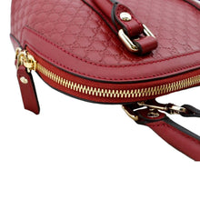 Load image into Gallery viewer, GUCCI Dome Convertible Leather Crossbody Bag Red 449654
