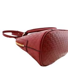 Load image into Gallery viewer, GUCCI Dome Convertible Leather Crossbody Bag Red 449654
