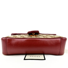 Load image into Gallery viewer, Gucci GG Marmont Small Matelasse Canvas Shoulder Bag - Bottom
