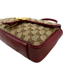 Load image into Gallery viewer, Gucci GG Marmont Small Matelasse Canvas Shoulder Bag - Bottom Right
