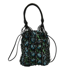 Load image into Gallery viewer, PRADA Rete Fabric Mesh Tote Bag Multicolor
